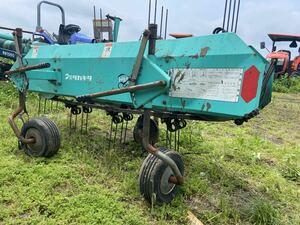 【宮崎　小林発】タカキタ へーメーカ HM1602 集草機 ジョイントincluded Tractor Parts 畜産牧草 中古 作動確認済み 引き取り限定 