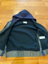 美品 sacai 23ss sponge sweat x nylon twill hoodie_画像2