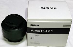 SIGMA 30mm F1.4 DC Art Canon EF　シグマ　単焦点レンズ　キヤノンEFマウント