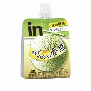 【72個セット】森永 inゼリー フルーツ食感 メロン