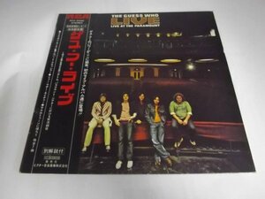 【LP】The Guess Who ゲス・フー・ライブ 来日記念盤 高品質 盤面良好 来日記念盤 RCA-6048