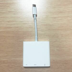 ★美品・箱なし★Apple純正USBC Digital AV Multiportアダプタ⑨