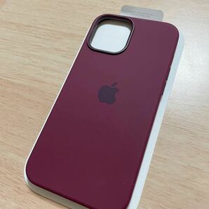 ★新品★ Apple アップル 純正 iPhone 12 Pro Max シリコンケース・プラム 267B④の画像4