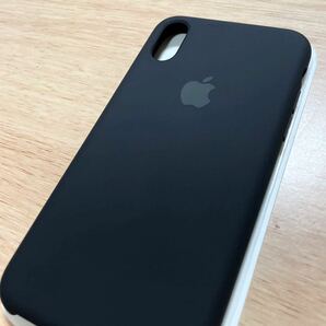 ★新品★Apple アップル 純正 iPhone X / XS シリコンケース・ブラック  56B 19の画像4