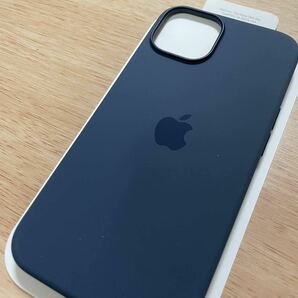 ★新品★Apple純正 iPhone 14 シリコンケース・ストームブルー 88B13の画像4