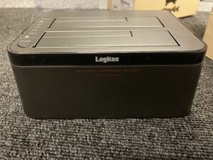 Logitec 2ベイHDDデュプリケーター　HDDコピー　エラースキップ機能