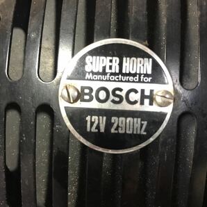 BOSCH SUPER HORN 12V 290Hz 車用 スピーカー スーパーホーン ボッシュ 2個セット 動作確認 匿名配送 送料無料 ホーンの画像7