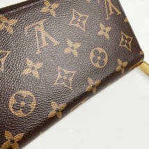 中古美品☆LOUIS VUITTON 長財布 M42616 ICチップ搭載 現行モデル ジッピーウォレット ラウンドジップ 鑑定済み 正規品 ルイヴィトン_画像7