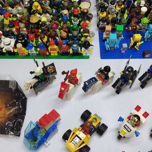 【処分品】レゴ/LEGO 大量ミニフィグ/乗り物 約240体セット 現状ジャンク品の画像4