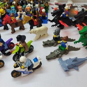 【処分品】レゴ/LEGO 大量ミニフィグ/乗り物 約240体セット 現状ジャンク品の画像7
