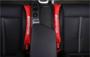 メルセデスベンツ　AMG　隙間落下防止　 赤レザーサイド隙間クッション