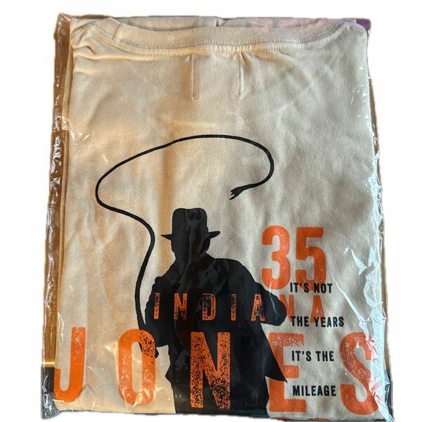 インディ・ジョーンズ 劇場限定販売品　35周年記念Tシャツ　L　新品未使用