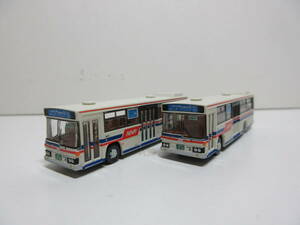  bus collection / west iron bus / west Japan railroad / door field business office /2 pcs. set!