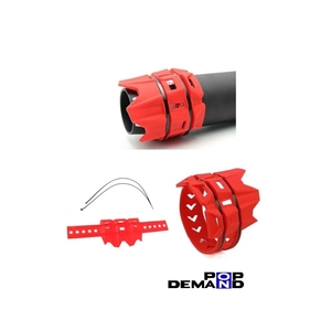 * postage 140 jpy * all-purpose red silencer protector muffler guard red rekisi. ruby as ruby asGTX AEROX155 SMAX