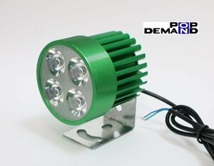 ◇送料220円◇汎用 緑 4連 LED フォグランプ 車外灯 SX350 WL45 WLA45 XG750 XG750A FLHRSE6 FLTRXSE