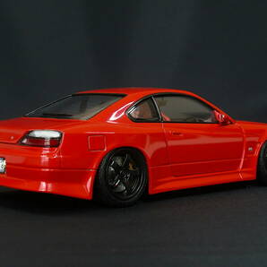 アオシマ1/24 VERTEX S15 シルビア + タミヤ LMGT4ホイールの画像8