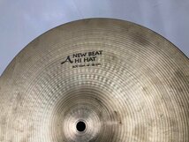 A Zildjian　new beat　Aジルジャン・ニュービートシリーズ14インチ HIHAT シンバル ジルジャン ハイハット　BOTOM_画像2