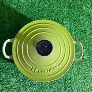 LE CREUSET/ルクルーゼ　両手鍋　ホーロー鍋　18cm