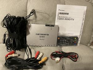 GEX-909DTV terrestrial digital broadcasting tuner Carozzeria digital broadcasting carrozzeria immediately possible to use set 