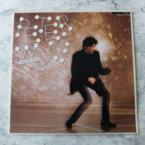 （pa-246)【LP レコード】 PETER WOLF/ LIGHTS OUT ピーター ウルフ/ライツ アウト