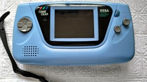 SEGAゲームギア blue 全コンデンサ交換品 ソフト付き