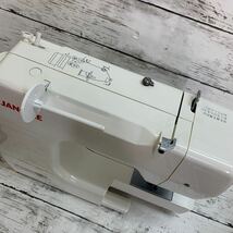 【中古品】JANOME ミシン N-515 660型 ジャノメ Nuikiru ヌイキル ハンドクラフト 手工芸 _画像8