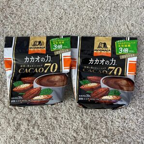 森永製菓 カカオの力 CaCao70 200g ×2個