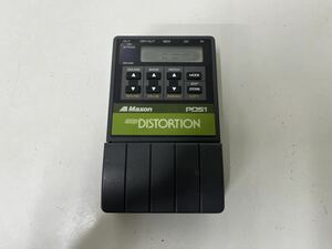 Maxon マクソン PDS1 DCP DISTORTION エフェクター 現状品