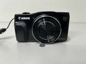 ★【動作未確認☆ジャンク品】Canon/キャノン PowerShot SX700 HS コンパクトデジタルカメラ ブラック