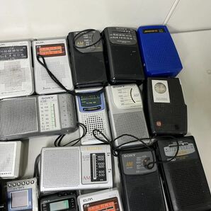 F578 SONY Panasonic National AIWA など ポータブルラジオ ポケットラジオ 50台セット の画像4