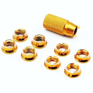 * all-purpose aluminium Propo switch nut Gold 