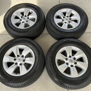 150系 ランドクルーザー プラド 純正 アルミホイール17インチ7.5J +25 ミシュランタイヤ 265/65R17 2019年製造品 中古品 4本の画像1