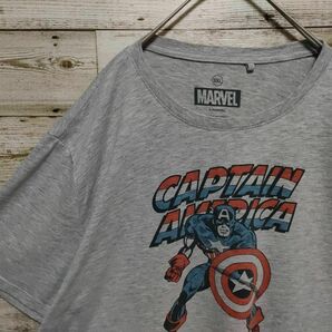 【596】90s USA古着 CAPTAIN AMERICA キャプテン・アメリカ Tシャツ アメコミ MARVEL マーベル 