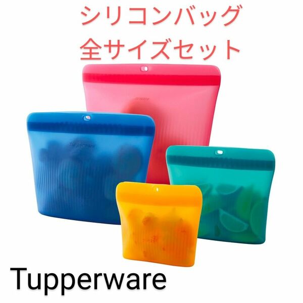 Tupperwareシリコンバッグセット