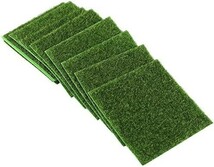 ■送料無料■10枚セット 人工芝 芝生 人工芝マット リアル人工芝 芝生マット マイクロ景観 自然緑色 正方形 高密度 組み立て簡_画像1