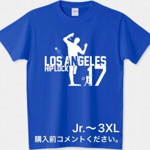 大谷翔平 Tシャツ ヒップロック デコピン LA ロサンゼルス ドジャース キケポーズ MLB 二刀流 野球 ベースボール 愛犬