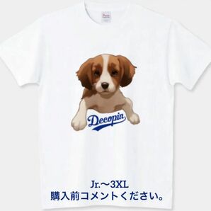 大谷翔平 Tシャツ デコピン LA ロサンゼルス ドジャース DECOPIN 二刀流 MLB エンゼルス 野球 愛犬 ベースボール