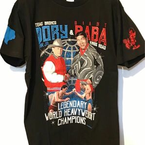 全日本プロレス Tシャツ ジャイアント馬場 ドリー･ファンクJr. テリー･ファンク 三冠チャンピオン スタン･ハンセン 三沢光晴