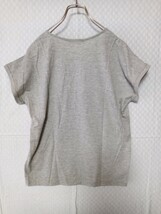 2902-1　★★　Chocolraffine　半袖Tシャツ　サイズL　グレー　新品　_画像3