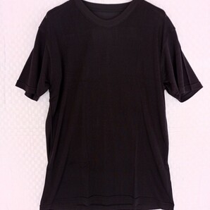 6135 ★★　TEA　DROP　シルクインナーTシャツ　サイズL　黒　新品