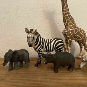 【送料無料】Schleichシュライヒ他 動物フィギュア 7個セット インテリア 置物 の画像2