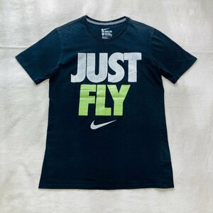 NIKE　ナイキ　THE NIKE TEE　JUST FLY　プリント　Tシャツ　ブラック/黒　S　SU161102PRB