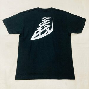 AVIREX　アヴィレックス　YOSHI MUROYA　義　ロゴ プリント Tシャツ　ブラック/黒　F　STYLE NO. 6173440