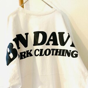 BEN DAVIS　ベンデイビス　ビッグ ロゴ Tシャツ　ホワイト/白　L　ビッグシルエット