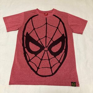 MARVEL　Spider-Man　スパイダーマン　スパイダーマン　キャラクター　プリント　Tシャツ　レッド/赤