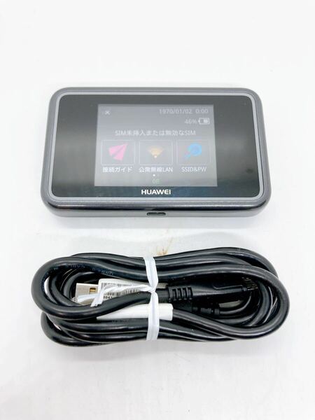 概ね美品 HUAWEI Pocket WiFi ポケットWiFi E5383s-327 SIMフリー モバイルWi-Fiルーター c28c78cy84