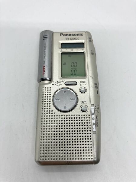 Panasonic パナソニック ICレコーダー RR-US620 ボイスレコーダー a17d17cy51