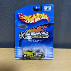 ホットウィール Hot Wheels JAPAN Official FAN CLUB 限定 T-Bucket Event ステッカー付きの画像1