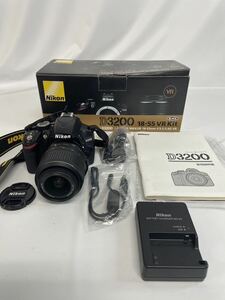 美品　Nikon ニコン　D3200 一眼レフカメラ　レンズ付き　18-55mm 1：3.5-5.6 動作確認済