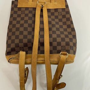 LOUIS VUITTON ルイヴィトン ダミエ アルルカン 100周年限定モデル リュックサック サイズ役：縦30cm 横24cm マチ10cmソーホー の画像5